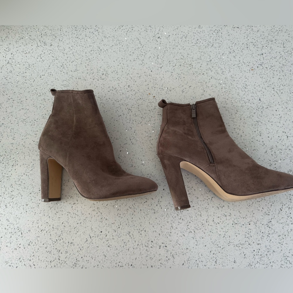 Chunky Heel Booties / Shoes